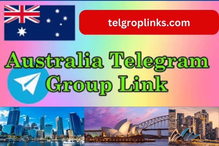 Join The Australia Telegram Group Links