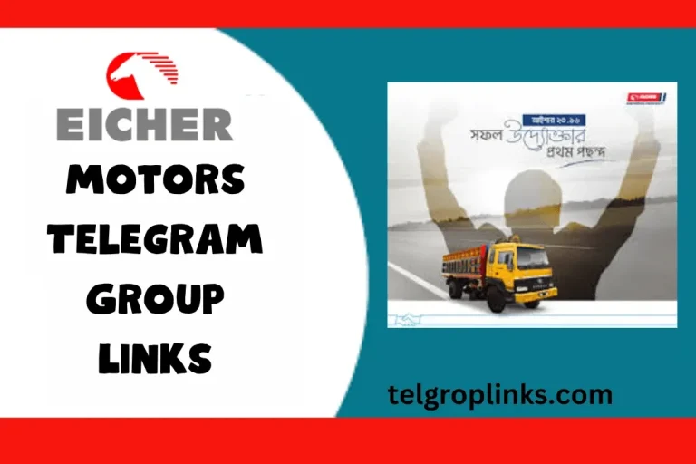 Join The Eicher Motors Telegram Group Links