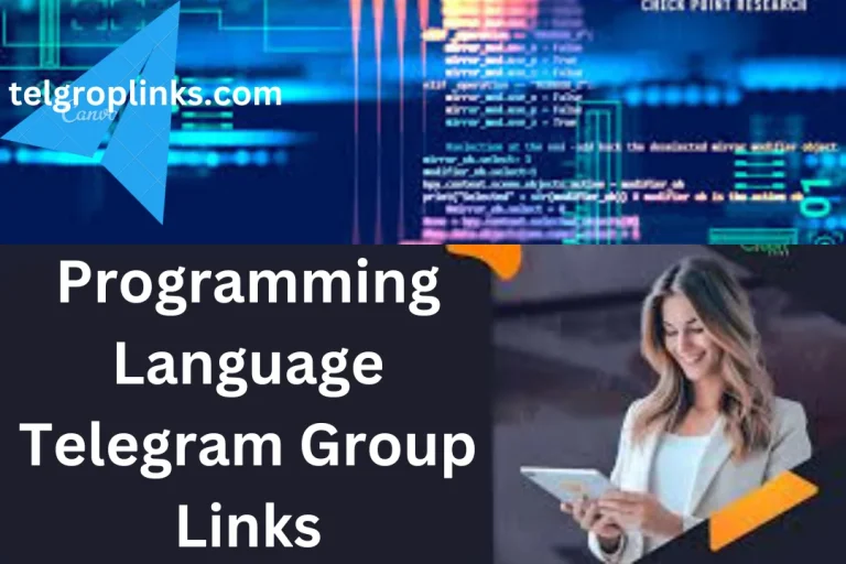 Join The Programming Language Telegram Group Links