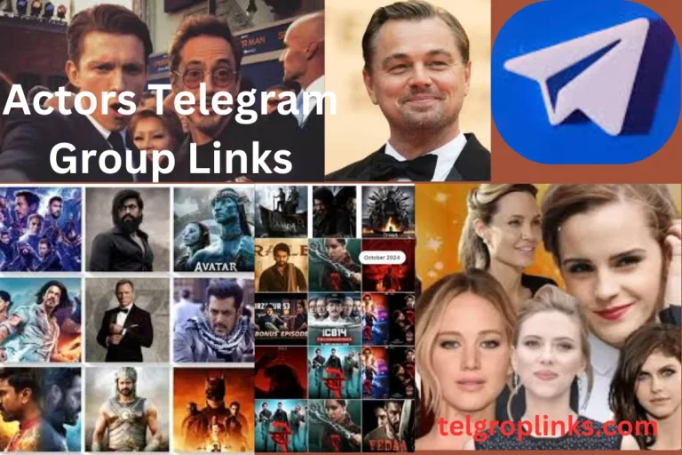 Join The Actors Telegram Group Links