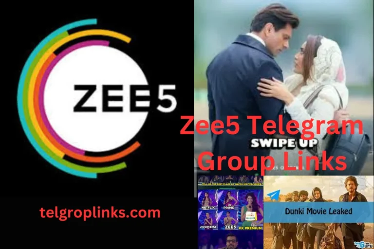 Join The Zee5 Telegram Group Links